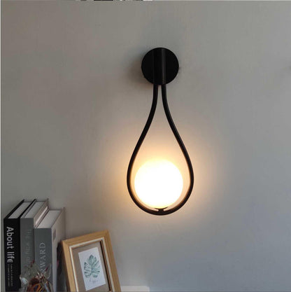 Modern Nordic Glass Wall Sconce Light