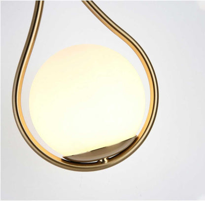 Modern Nordic Glass Wall Sconce Light