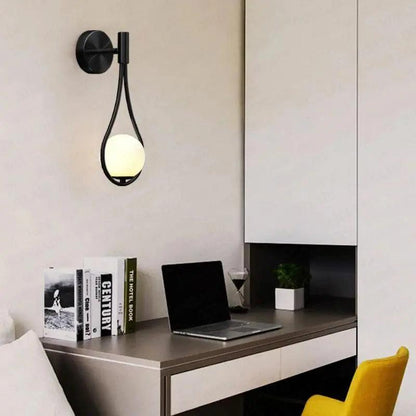 Modern Nordic Glass Wall Sconce Light