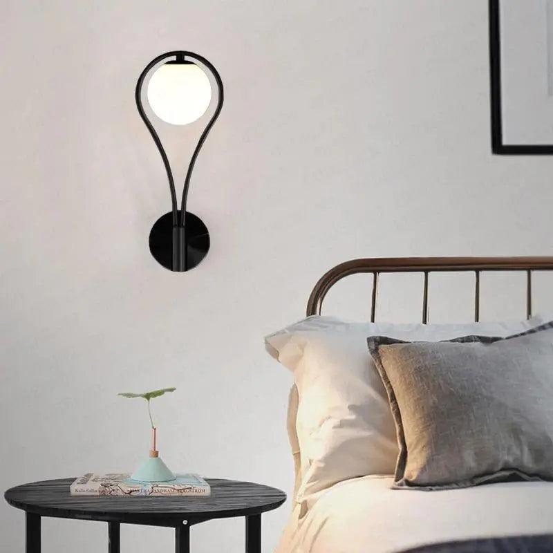 Modern Nordic Glass Wall Sconce Light