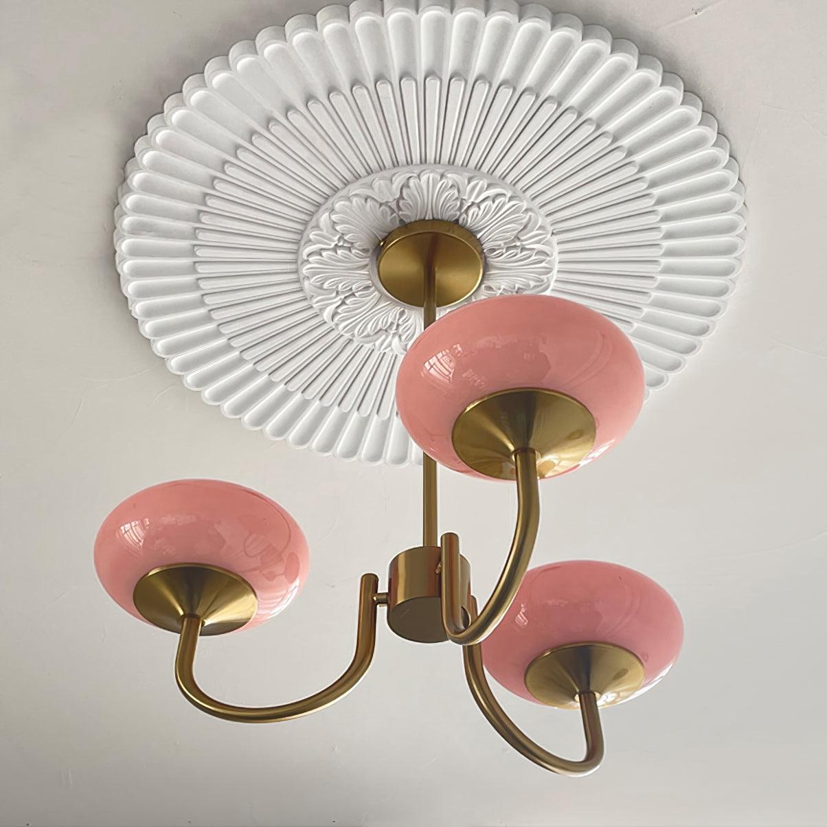 Modern Marshmallow Glass Chandelier Ceiling Light