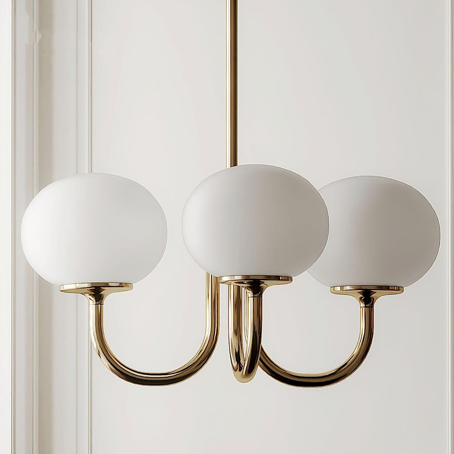 Modern Marshmallow Glass Chandelier Ceiling Light