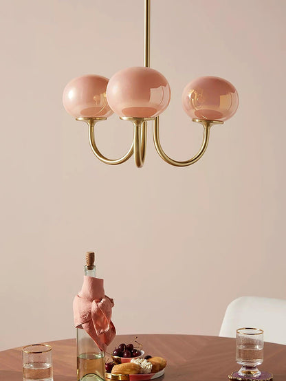 Modern Marshmallow Glass Chandelier Ceiling Light