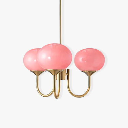 Modern Marshmallow Glass Chandelier Ceiling Light