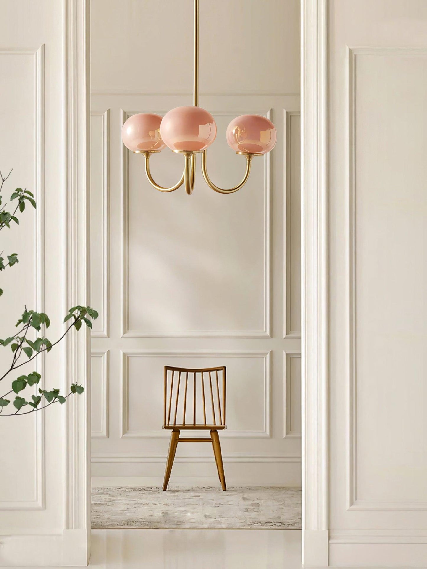 Modern Marshmallow Glass Chandelier Ceiling Light