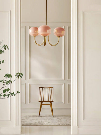 Modern Marshmallow Glass Chandelier Ceiling Light