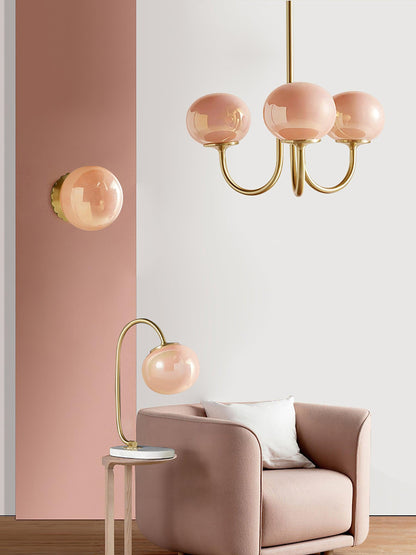 Modern Marshmallow Glass Chandelier Ceiling Light
