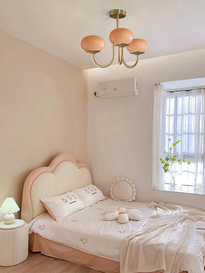 Modern Marshmallow Glass Chandelier Ceiling Light