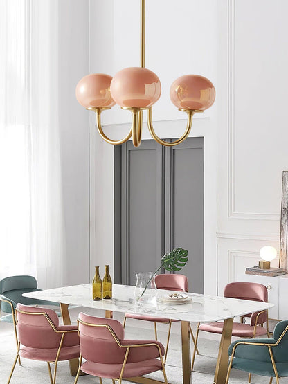Modern Marshmallow Glass Chandelier Ceiling Light