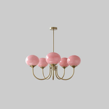 Modern Marshmallow Glass Chandelier Ceiling Light