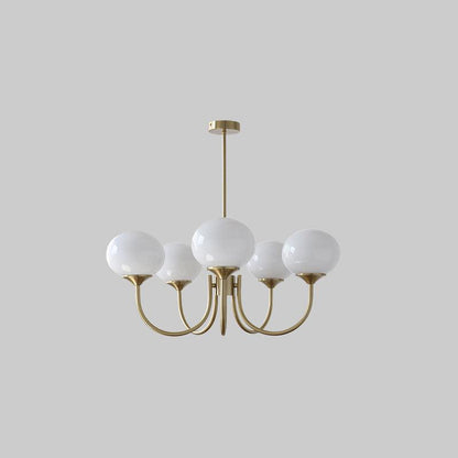 Modern Marshmallow Glass Chandelier Ceiling Light