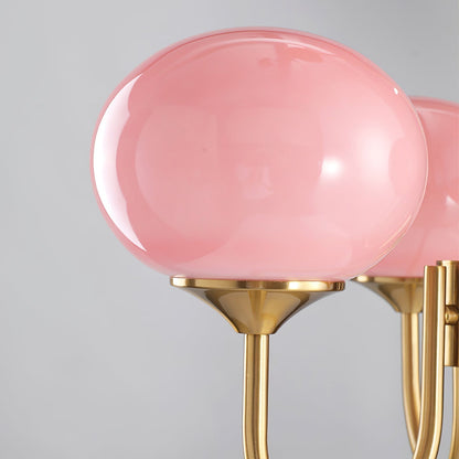 Modern Marshmallow Glass Chandelier Ceiling Light