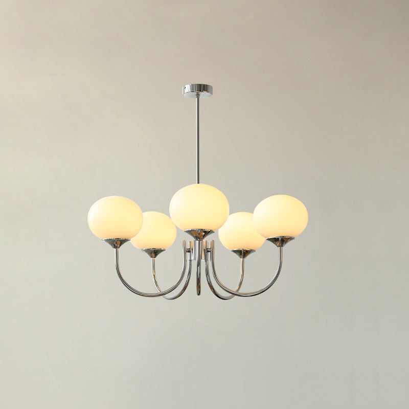 Modern Marshmallow Glass Chandelier Ceiling Light