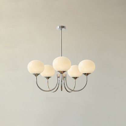 Modern Marshmallow Glass Chandelier Ceiling Light