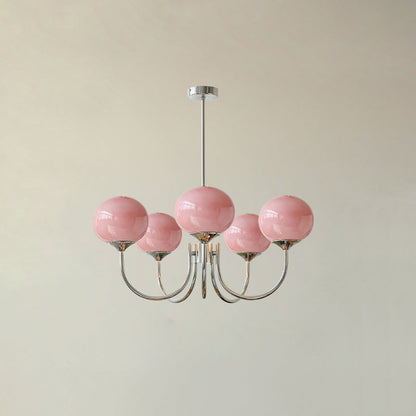 Modern Marshmallow Glass Chandelier Ceiling Light