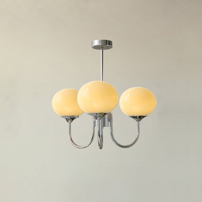 Modern Marshmallow Glass Chandelier Ceiling Light