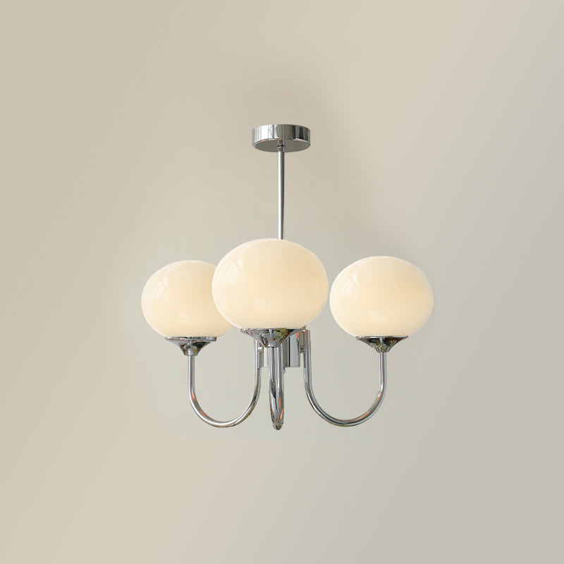 Modern Marshmallow Glass Chandelier Ceiling Light