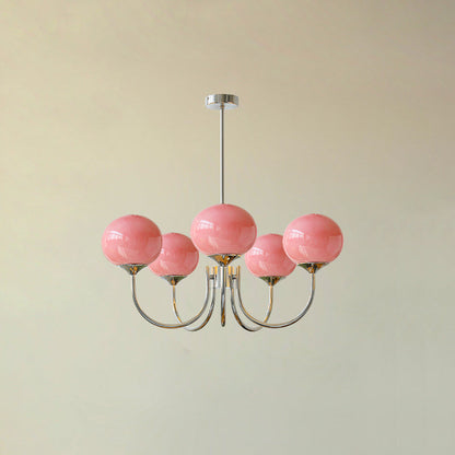 Modern Marshmallow Glass Chandelier Ceiling Light