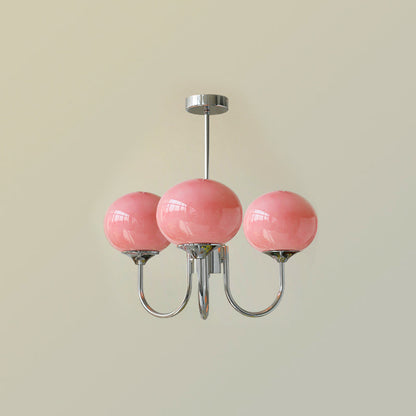Modern Marshmallow Glass Chandelier Ceiling Light