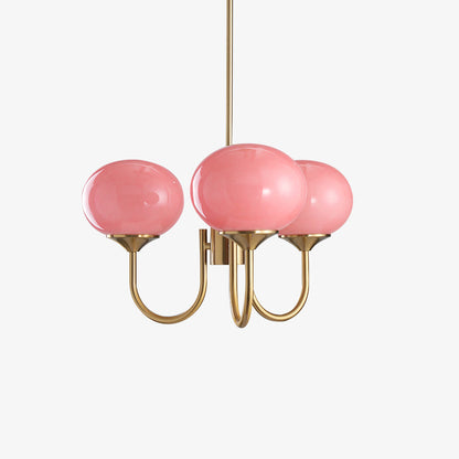 Modern Marshmallow Glass Chandelier Ceiling Light