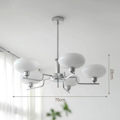 Bauhaus Retro LED Ceiling Chandelier Light