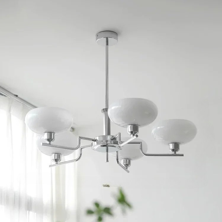 Bauhaus Retro LED Ceiling Chandelier Light