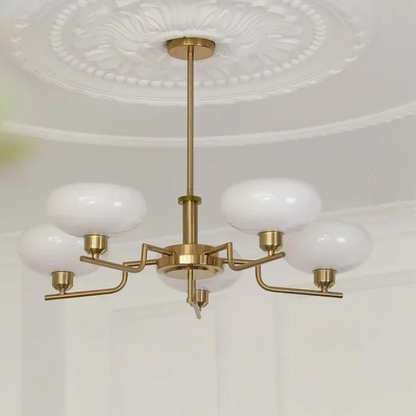 Bauhaus Retro LED Ceiling Chandelier Light