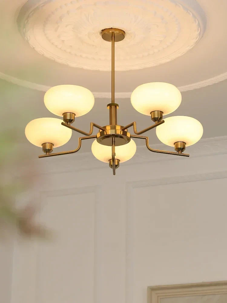 Bauhaus Retro LED Ceiling Chandelier Light