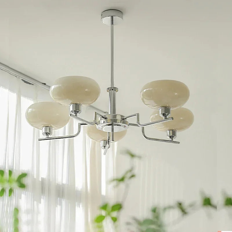 Bauhaus Retro LED Ceiling Chandelier Light