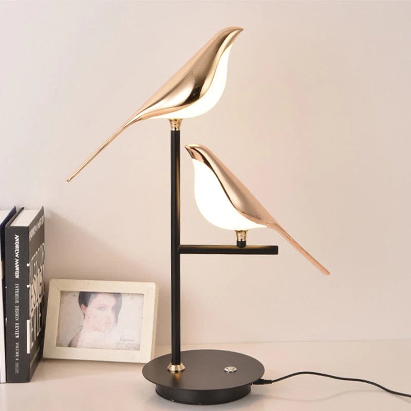 Bird LED Table Lamp for Restaurant and Home