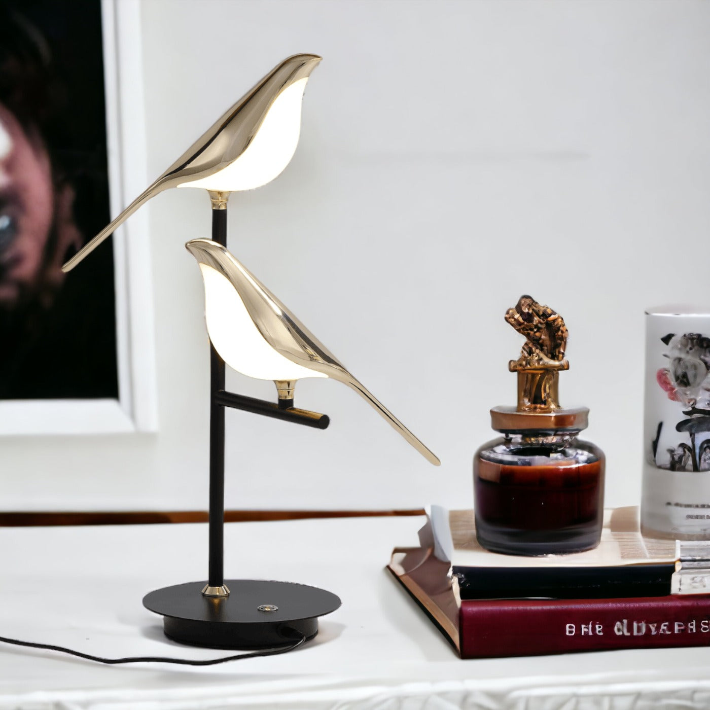 Bird LED Table Lamp for Restaurant and Home