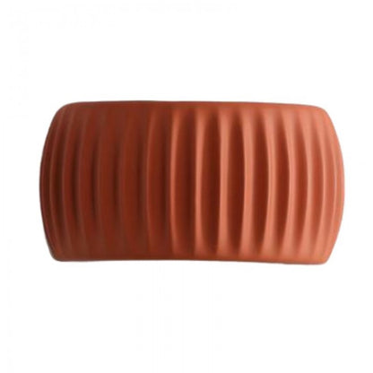 Art Deco Ribbed Resin Wall Sconce Light