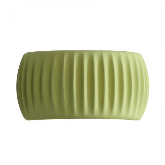 Art Deco Ribbed Resin Wall Sconce Light