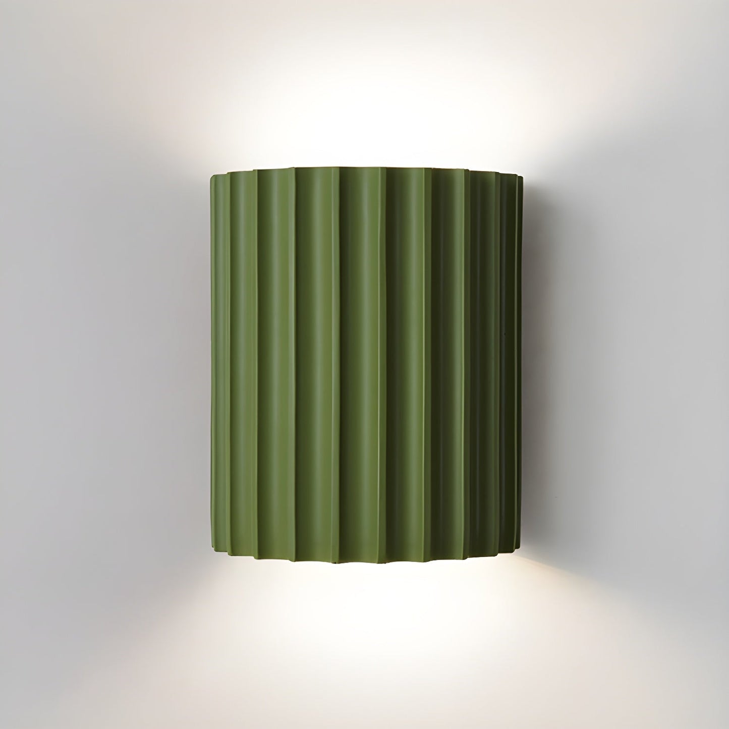 Modern Semi-Circle Resin Wall Sconce Light