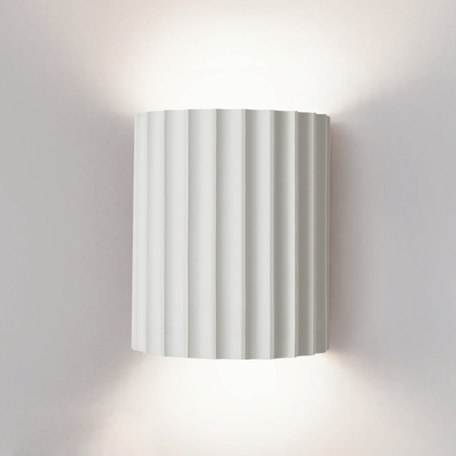 Modern Semi-Circle Resin Wall Sconce Light