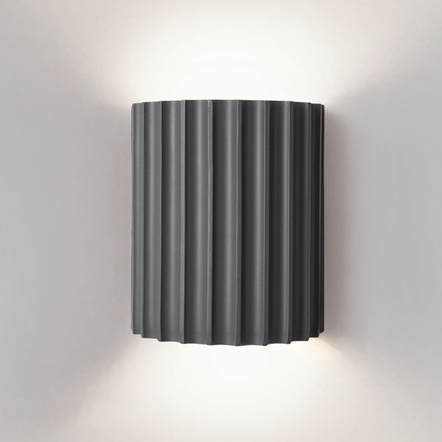 Modern Semi-Circle Resin Wall Sconce Light