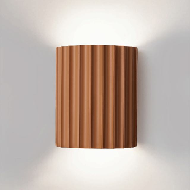 Modern Semi-Circle Resin Wall Sconce Light