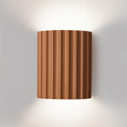 Modern Semi-Circle Resin Wall Sconce Light