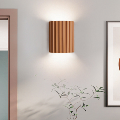 Modern Semi-Circle Resin Wall Sconce Light