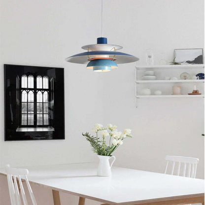 Morandi Modern LED Metal Hanging Lamp