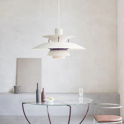 Morandi Modern LED Metal Hanging Lamp