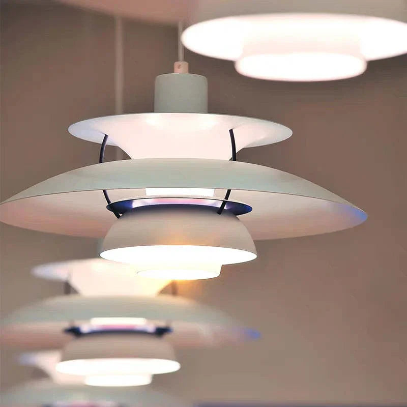 Morandi Modern LED Metal Hanging Lamp