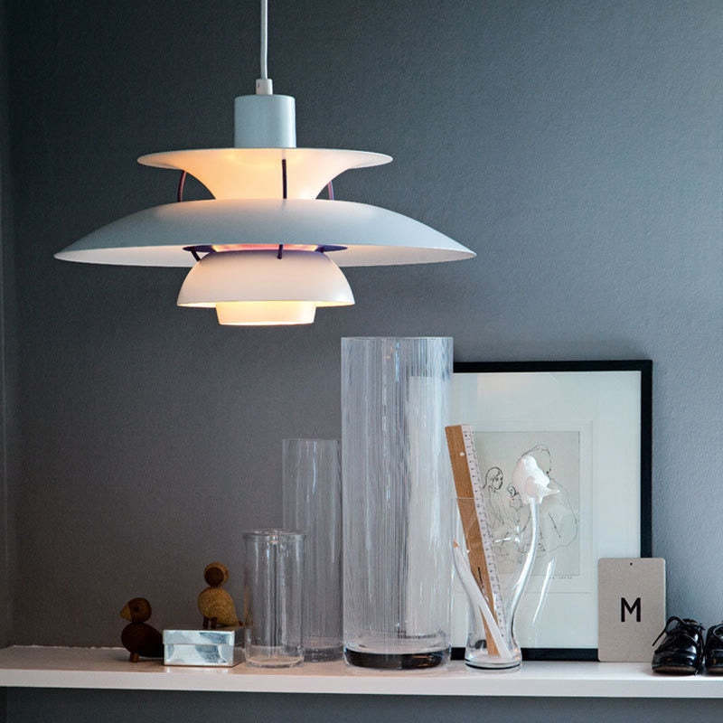 Morandi Modern LED Metal Hanging Lamp