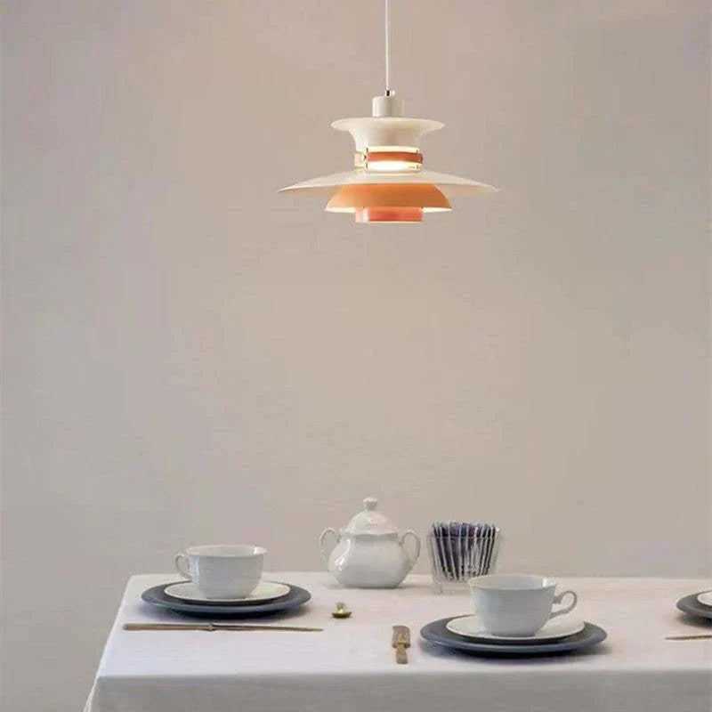 Morandi Modern LED Metal Hanging Lamp