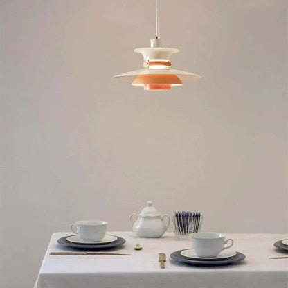 Morandi Modern LED Metal Hanging Lamp