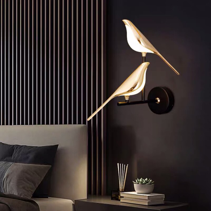 Modern Bird-Shaped LED Wall Sconce Light