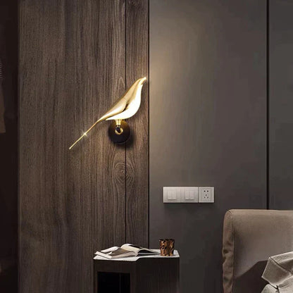 Modern Bird-Shaped LED Wall Sconce Light