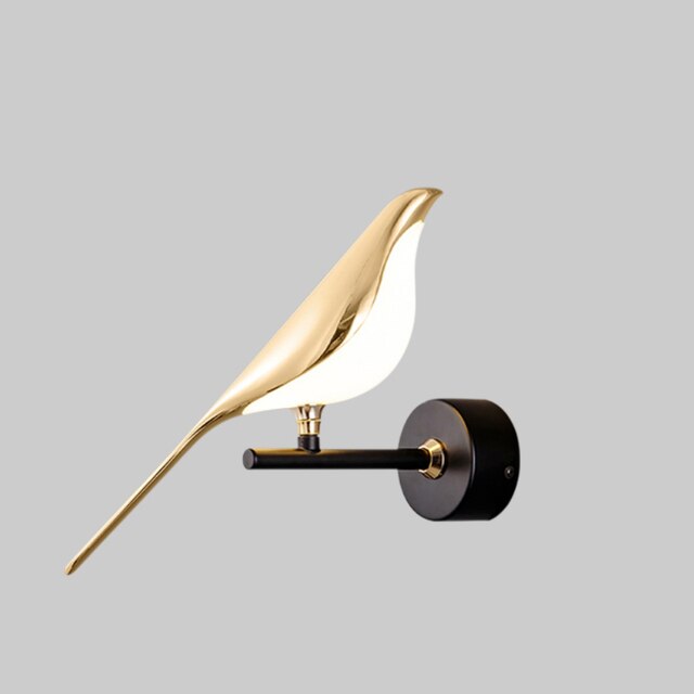 Modern Bird-Shaped LED Wall Sconce Light