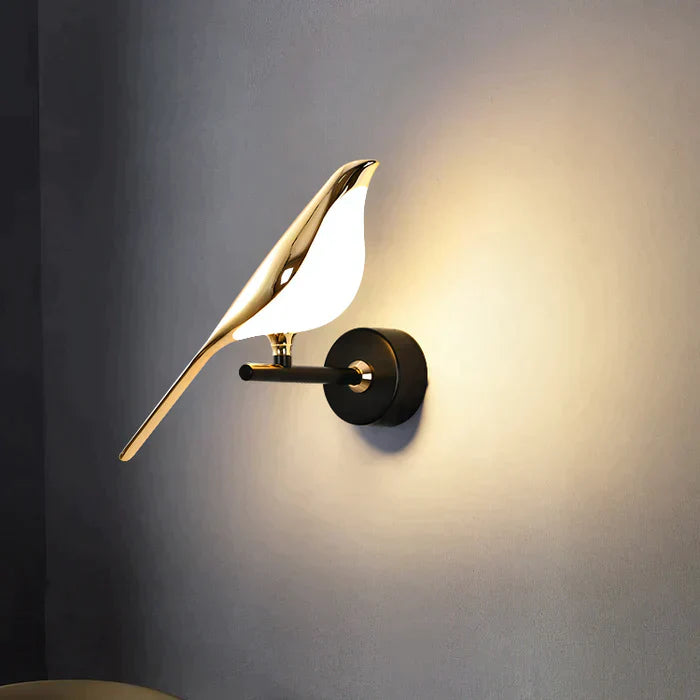 Modern Bird-Shaped LED Wall Sconce Light