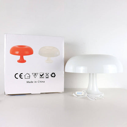 Mushroom Shape Minimalist Table Lamp LED Dimmable